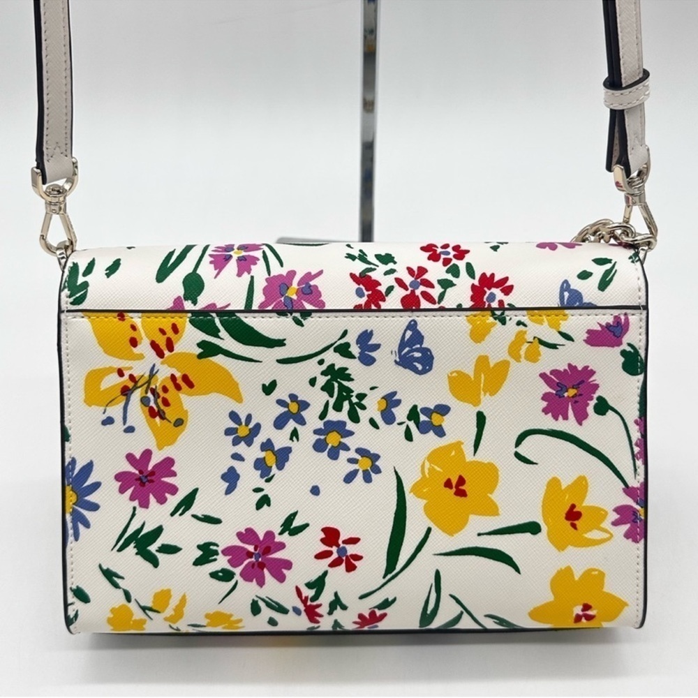 NWT Kate Spade Carson Garden Bouquet Convertible Crossbody Bag - Picture 5 of 11